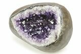 Dark Purple Amethyst Geode - Uruguay #275657-2